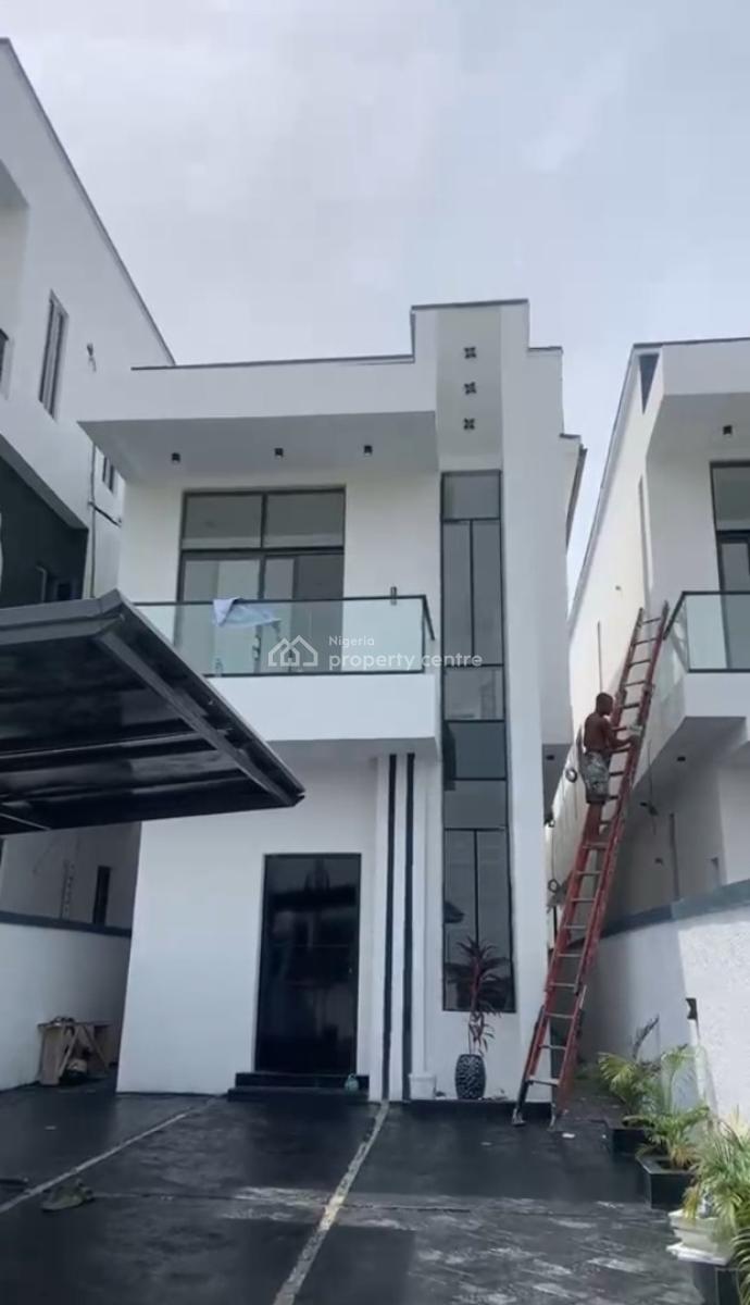 5 Bedroom Fully Detached Duplex, Close to Abraham Adesanya, Ajah, Lagos, Detached Duplex for Sale