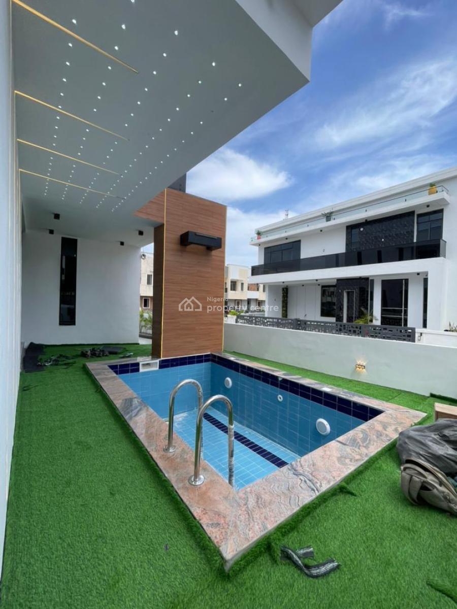 Luxury 5bedroom Fully Detached Duplex, Chevron Tollgate, Lekki, Lagos, Detached Duplex for Sale