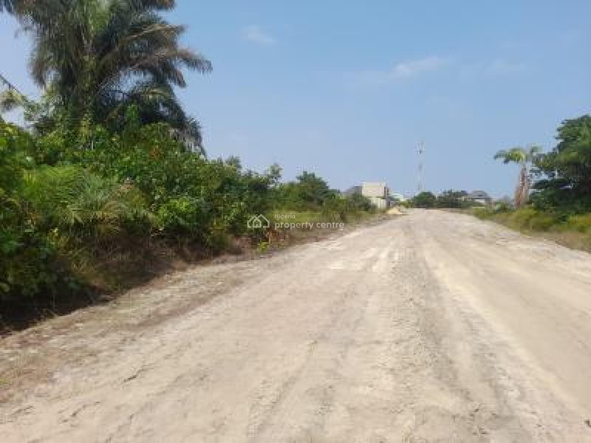 Land Facing The Road, Tiwa Phase 1, Eleran Igbe Bus Stop, Ibeju Lekki, Lagos, Residential Land for Sale