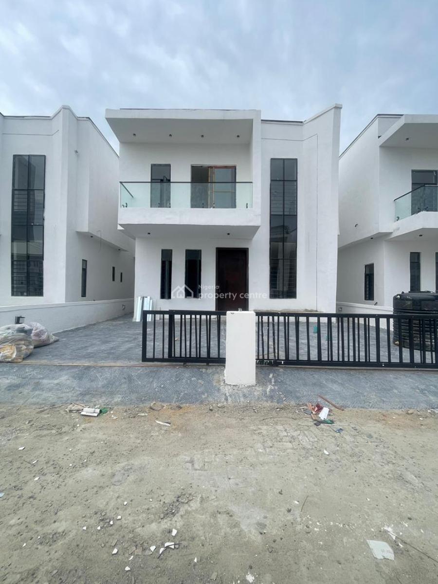4 Bed Fully Detached Duplex with Tv Console, 24hrs Ligh, Sangotedo, Ajah, Lagos, Detached Duplex for Sale