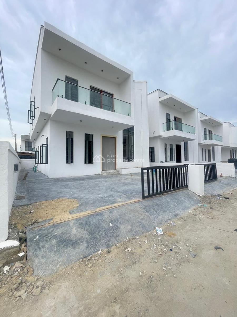 4 Bed Fully Detached Duplex with Tv Console, 24hrs Ligh, Sangotedo, Ajah, Lagos, Detached Duplex for Sale
