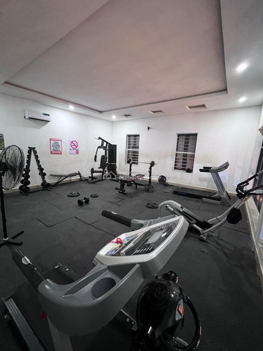 Fully Furnished and Fully Serviced  Queens Room with Pool and Gym, Before Orchid Enyo Filling Station By Lekki 2nd Toll Gate, Lekki, Lagos, Flat / Apartment for Rent