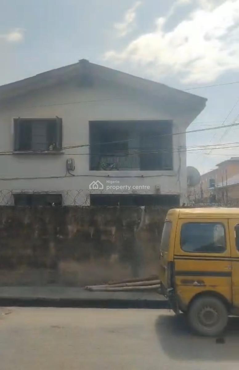 Block of 4 Flats of 2 Bedroom on a Conner Piece Off Akobi Crescent Sur, Off Akobi Ishaga Surulere, Surulere, Lagos, Block of Flats for Sale