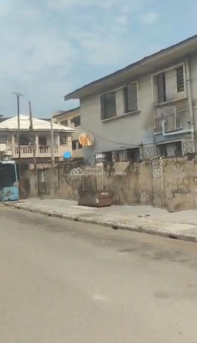 Block of 4 Flats of 2 Bedroom on a Conner Piece Off Akobi Crescent Sur, Off Akobi Ishaga Surulere, Surulere, Lagos, Block of Flats for Sale