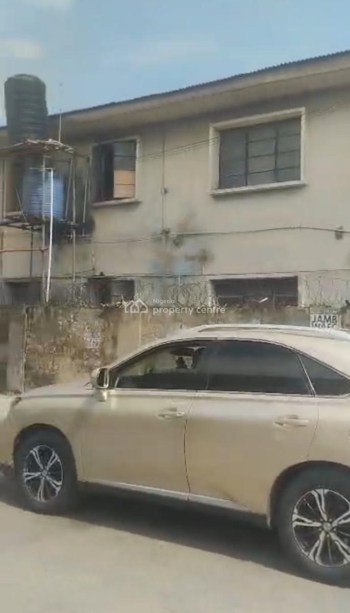Block of 4 Flats of 2 Bedroom on a Conner Piece Off Akobi Crescent Sur, Off Akobi Ishaga Surulere, Surulere, Lagos, Block of Flats for Sale