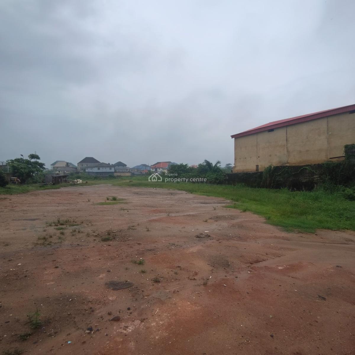 Fenced & Gated Massive 9 Plots of Land Facing Expressway, Short Drive From Isheri Opic, Along Lagos Ibadan Expressway, Ibafo, Ogun, Commercial Land for Rent