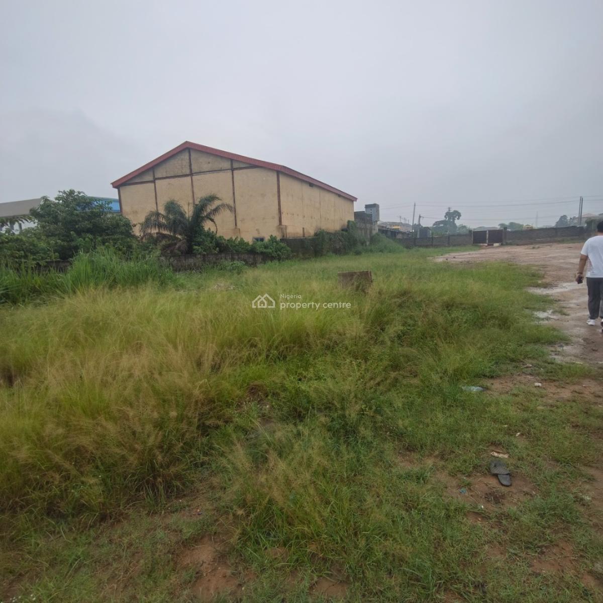 Fenced & Gated Massive 9 Plots of Land Facing Expressway, Short Drive From Isheri Opic, Along Lagos Ibadan Expressway, Ibafo, Ogun, Commercial Land for Rent