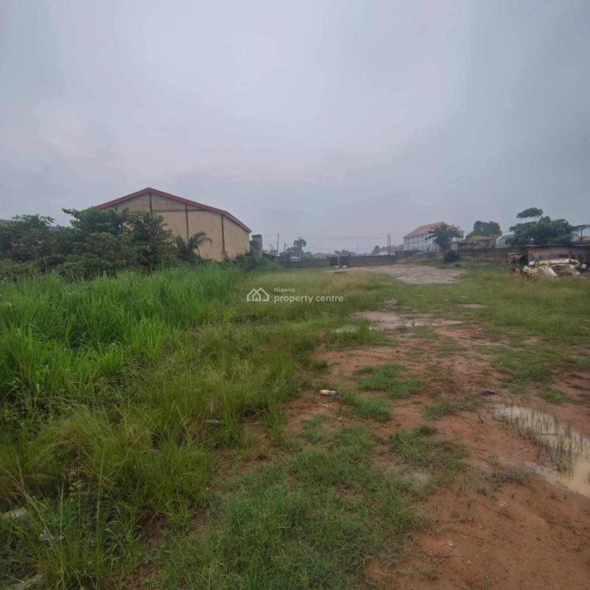 Fenced & Gated Massive 9 Plots of Land Facing Expressway, Short Drive From Isheri Opic, Along Lagos Ibadan Expressway, Ibafo, Ogun, Commercial Land for Rent