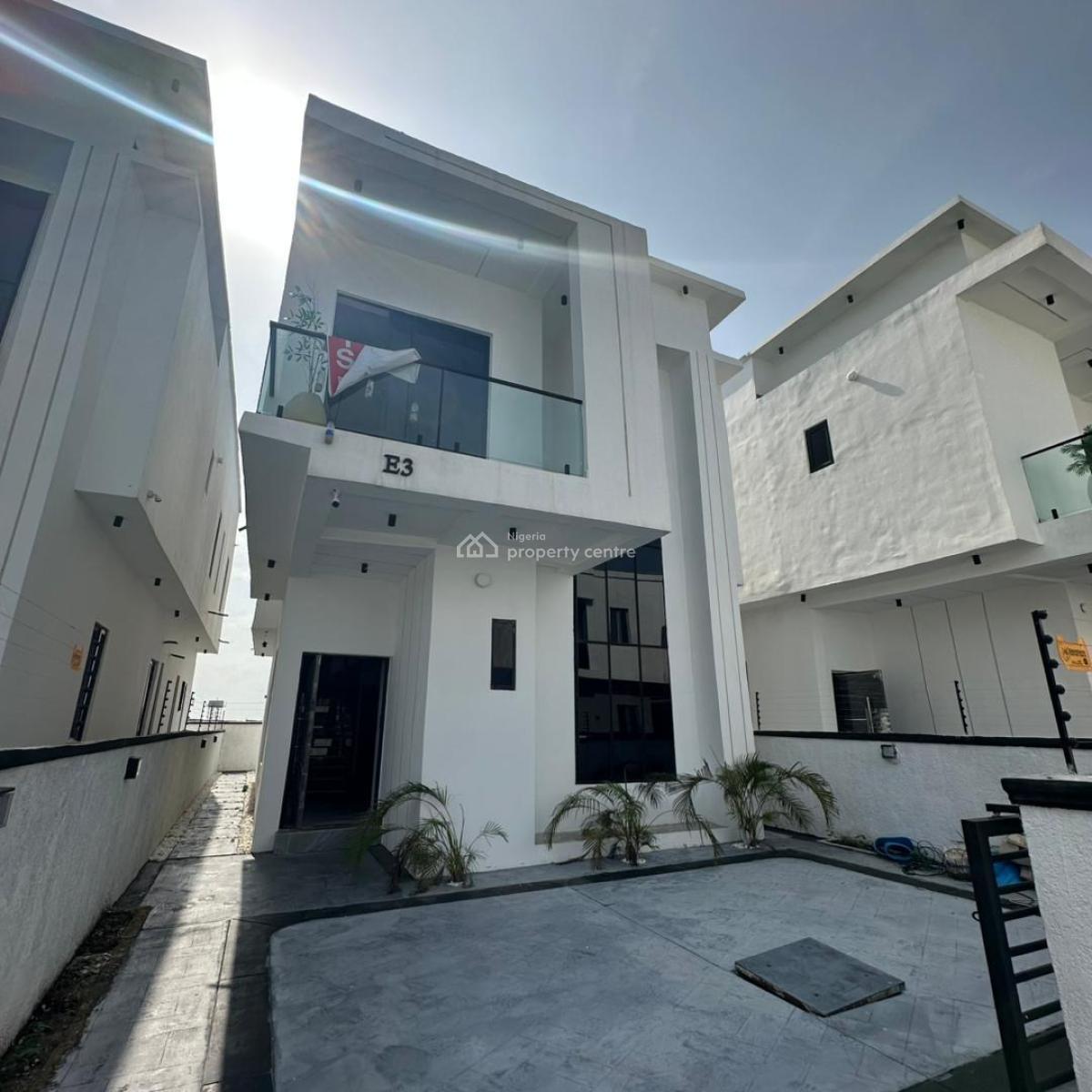 Luxurious 4 Bedroom Fully Detached Duplex with Bq, Lagos Business School Axis, Lekki Lagos, Ajah, Lagos, Detached Duplex for Sale