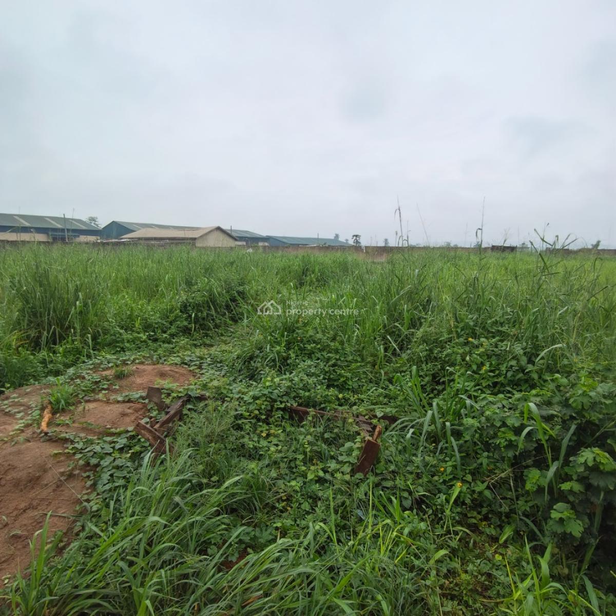 Fenced & Gated 12 Plots of Empty Land Facing Expressway, After Mowe Bus Stop, Along Lagos-ibadan Expressway, Mowe Town, Ogun, Commercial Land for Rent