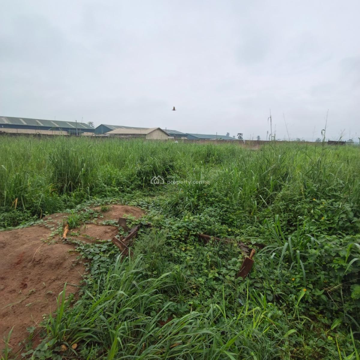 Fenced & Gated 12 Plots of Empty Land Facing Expressway, After Mowe Bus Stop, Along Lagos-ibadan Expressway, Mowe Town, Ogun, Commercial Land for Rent