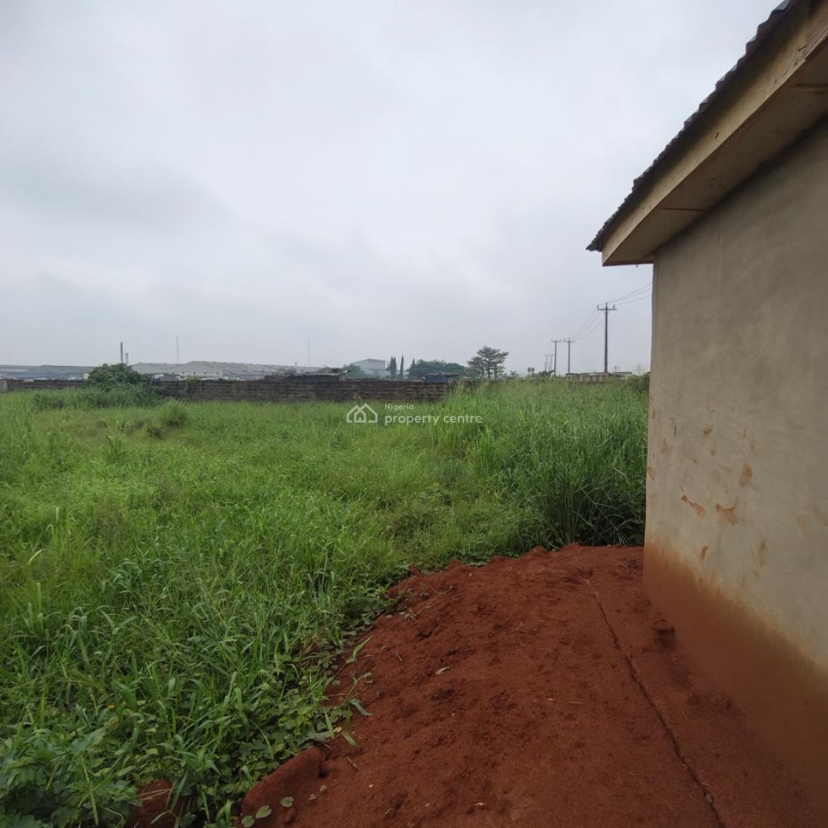 Fenced & Gated 12 Plots of Empty Land Facing Expressway, After Mowe Bus Stop, Along Lagos-ibadan Expressway, Mowe Town, Ogun, Commercial Land for Rent