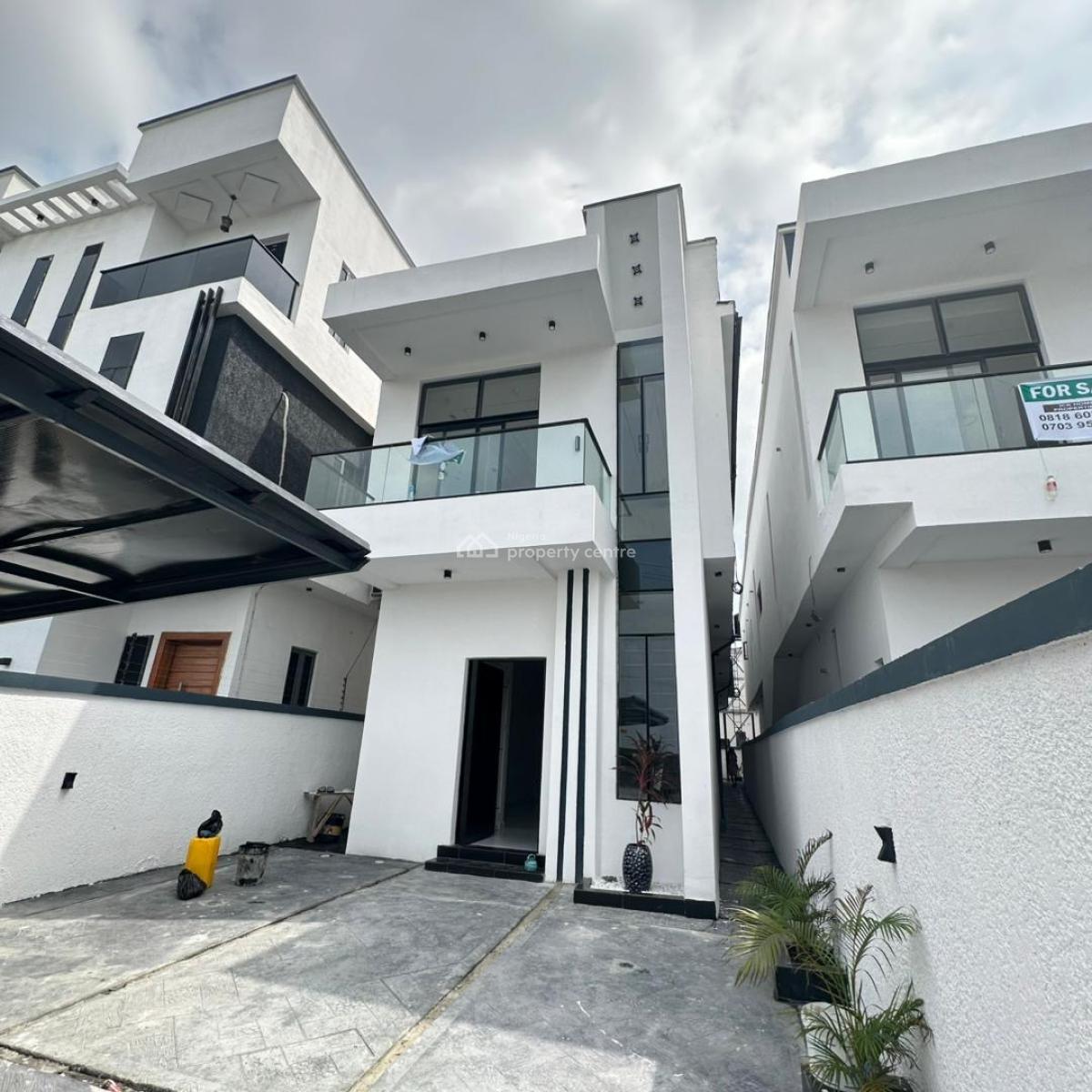 Luxurious 5 Bedroom Fully Detached Duplex with Bq and Swimming Pool, Lagos Business School Axis, Lekki Lagos, Ajah, Lagos, Detached Duplex for Sale