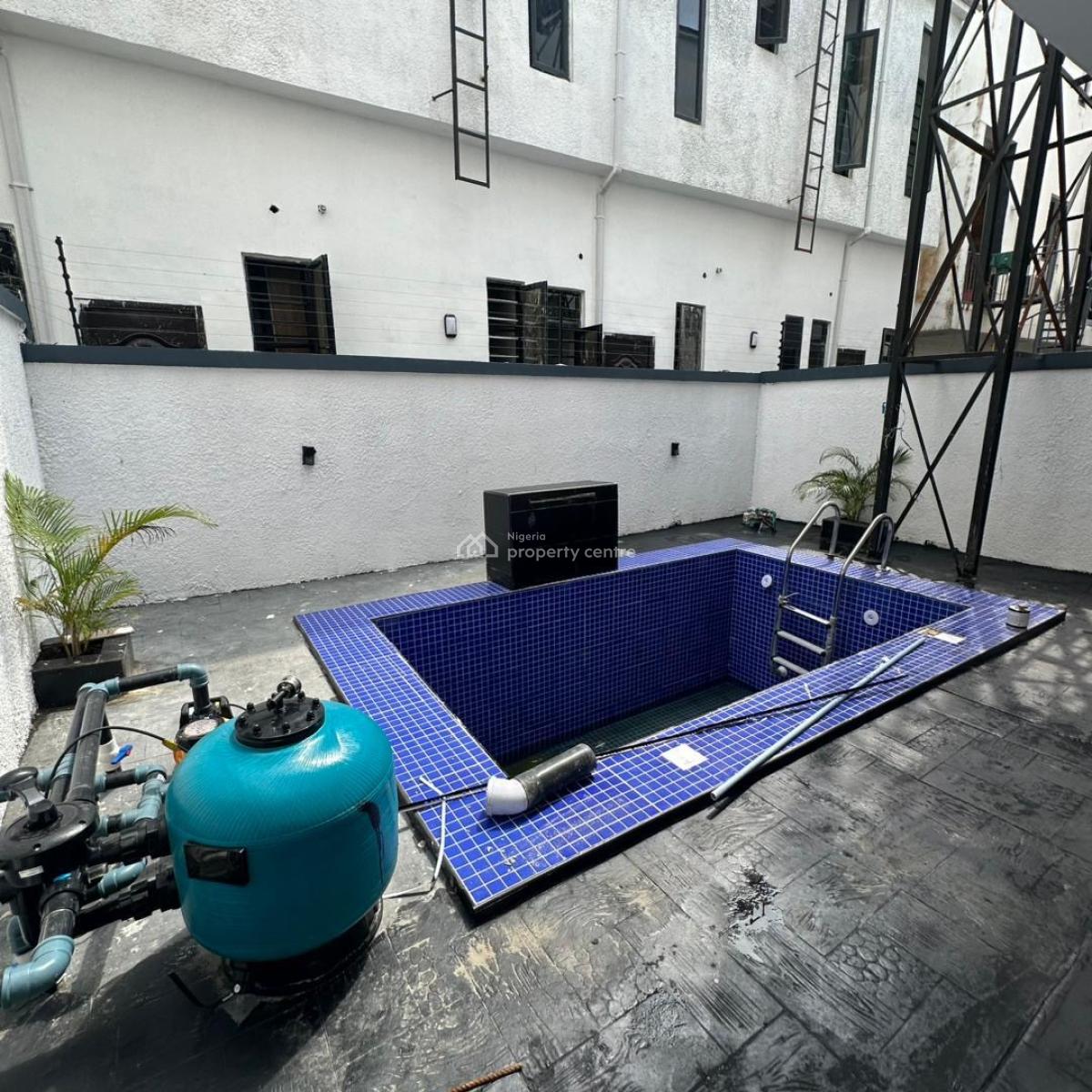 Luxurious 5 Bedroom Fully Detached Duplex with Bq and Swimming Pool, Lagos Business School Axis, Lekki Lagos, Ajah, Lagos, Detached Duplex for Sale