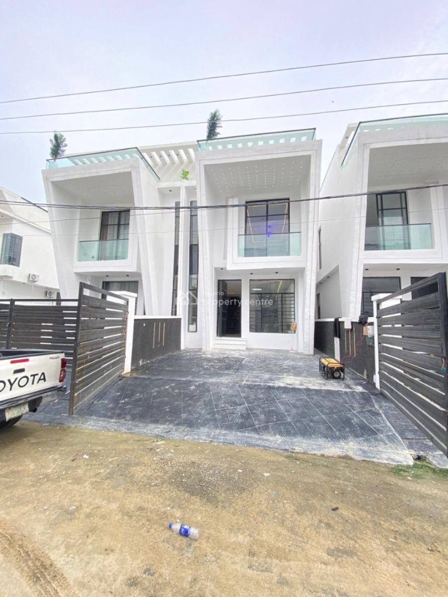 4 Bedroom Semi Detached Duplex with Bq, Ikota, Ikota, Lekki, Lagos, Semi-detached Duplex for Sale