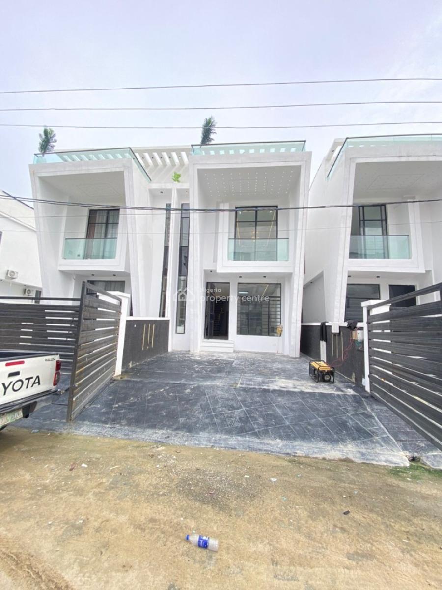 4 Bedroom Semi Detached Duplex with Bq, Ikota, Ikota, Lekki, Lagos, Semi-detached Duplex for Sale