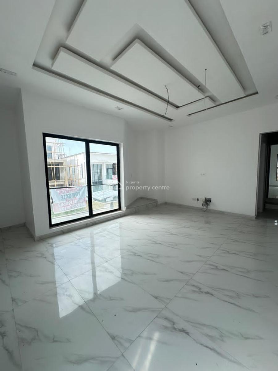 Acutely Built 4 Bedroom Fully Detached Duplex with Bq and Garden, Pool, Chevron Danfodil, Lekki, Lagos, Detached Duplex for Sale