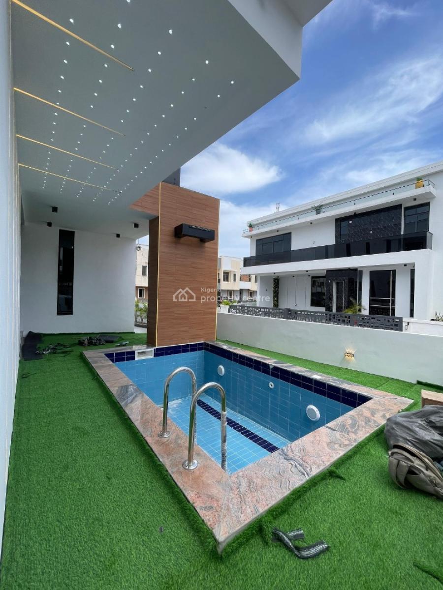 Premium 5 Bedroom Detached Duplex with Swimming Pool and Gym, Situated in a Calm and Well-developed Environment., Lekki, Lagos, Detached Duplex for Sale