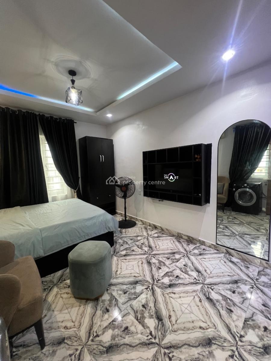 Fully Serviced Studio Apartment , Spacious Rooms in a Serene Area, Jibowu, Yaba, Lagos, Self Contain (single Rooms) for Rent