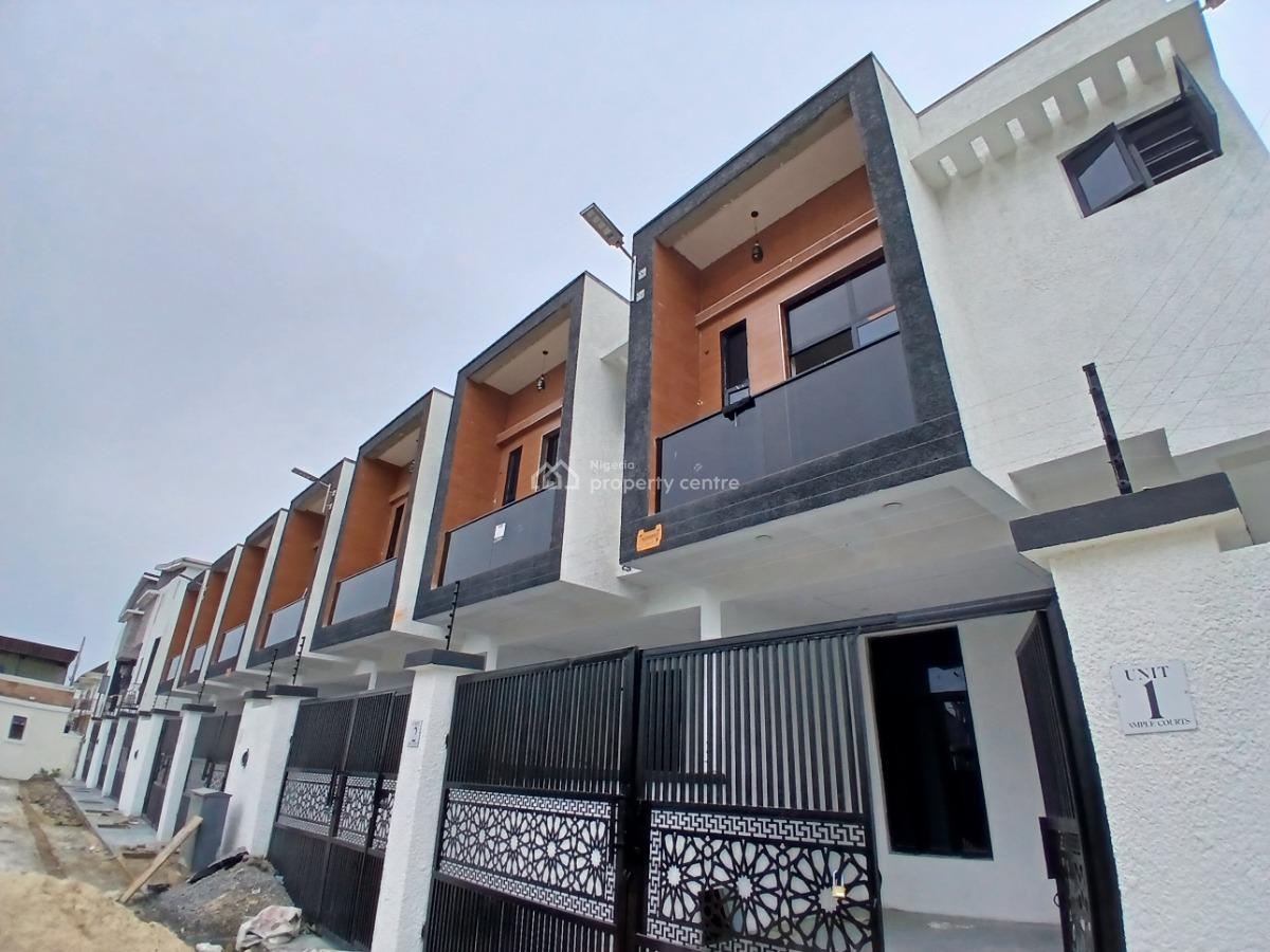 Newly Built Luxury 3 Bedroom Duplex, Close to Abraham Adesanya, Ajah, Lagos, Terraced Duplex for Sale