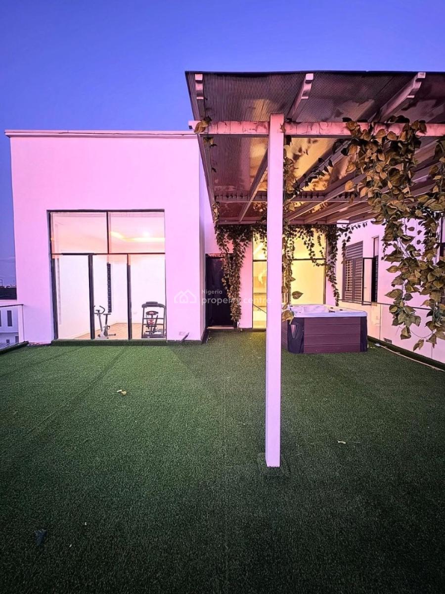 Spacious 5bedroom Detached House with Rooftop Terrace, Chevron, Lekki, Lagos, Detached Duplex for Sale