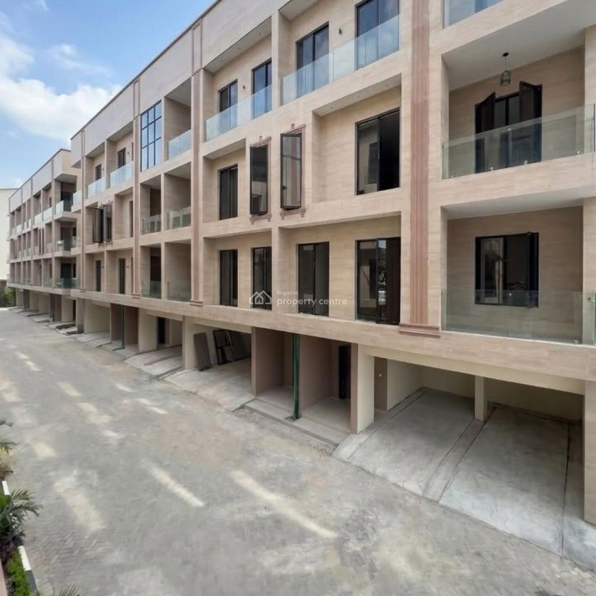 Brand New 4-bedroom Townhouse with 2-car Enclosed Garage., Ikoyi, Lagos, House for Sale