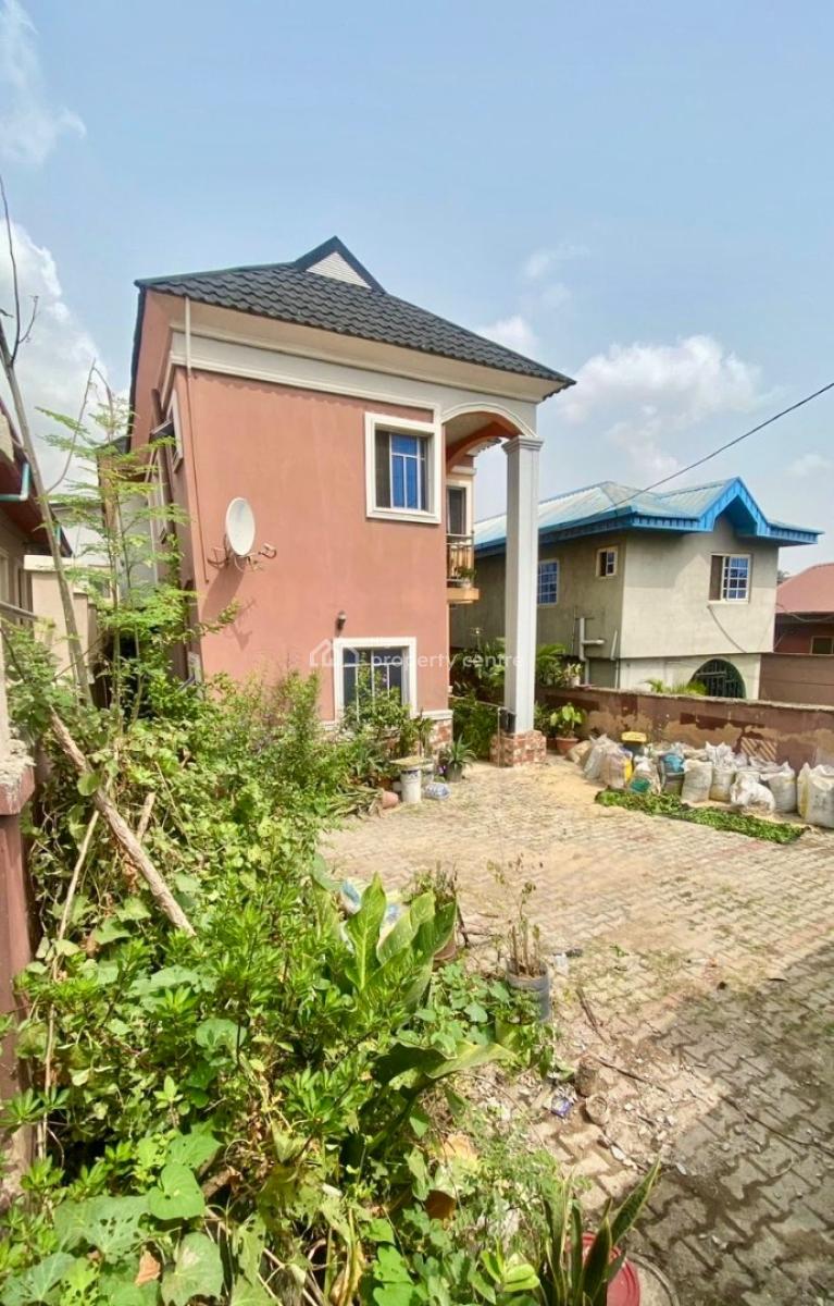 Distressed Deal of The Week on Half a Plot, Ogudu, Lagos, Detached Duplex for Sale