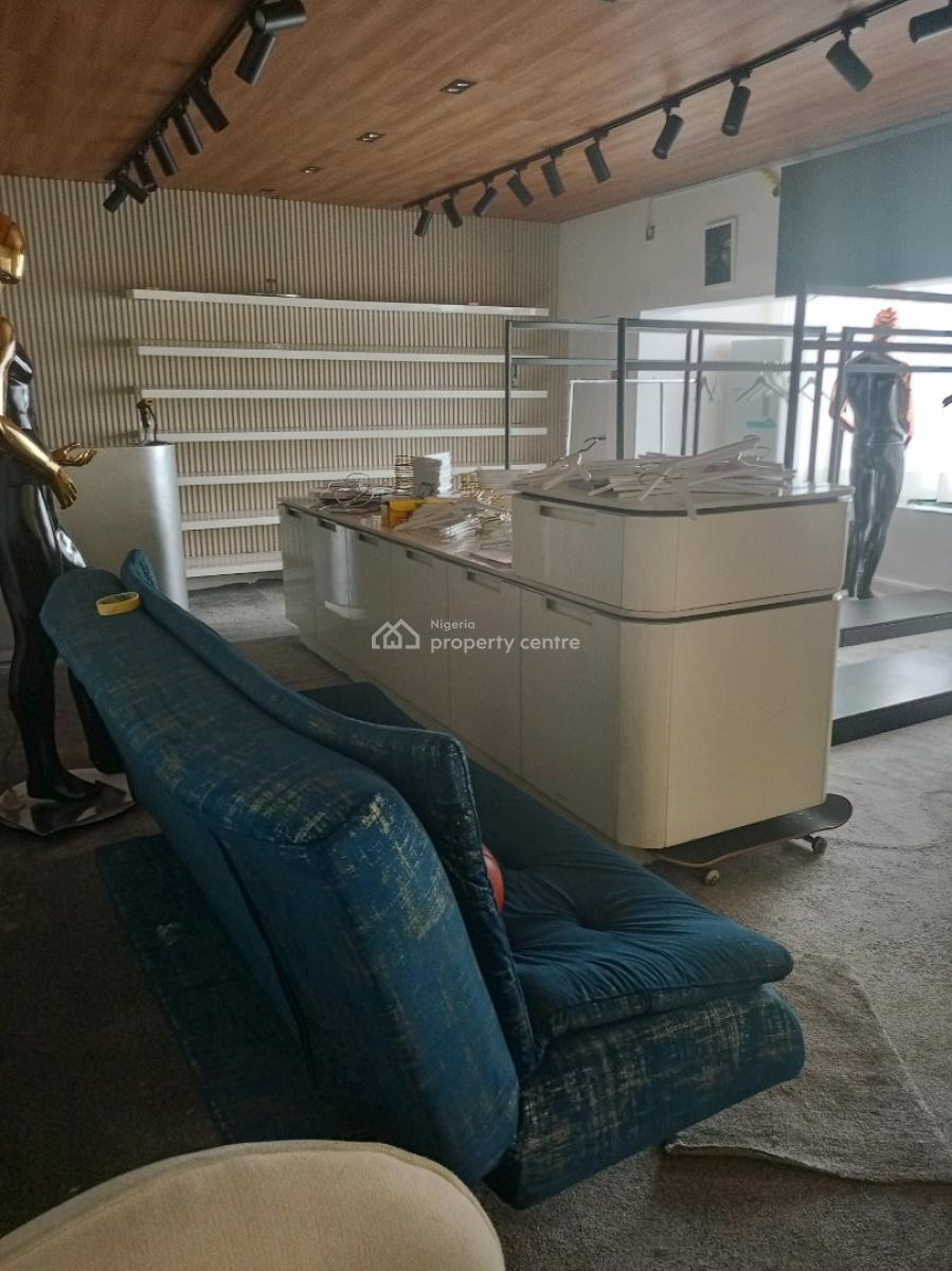 50sqm Commercial Visible Road First Floor Video Available, Close to Lekki Gate, Lekki Phase 1, Lekki, Lagos, Plaza / Complex / Mall for Rent