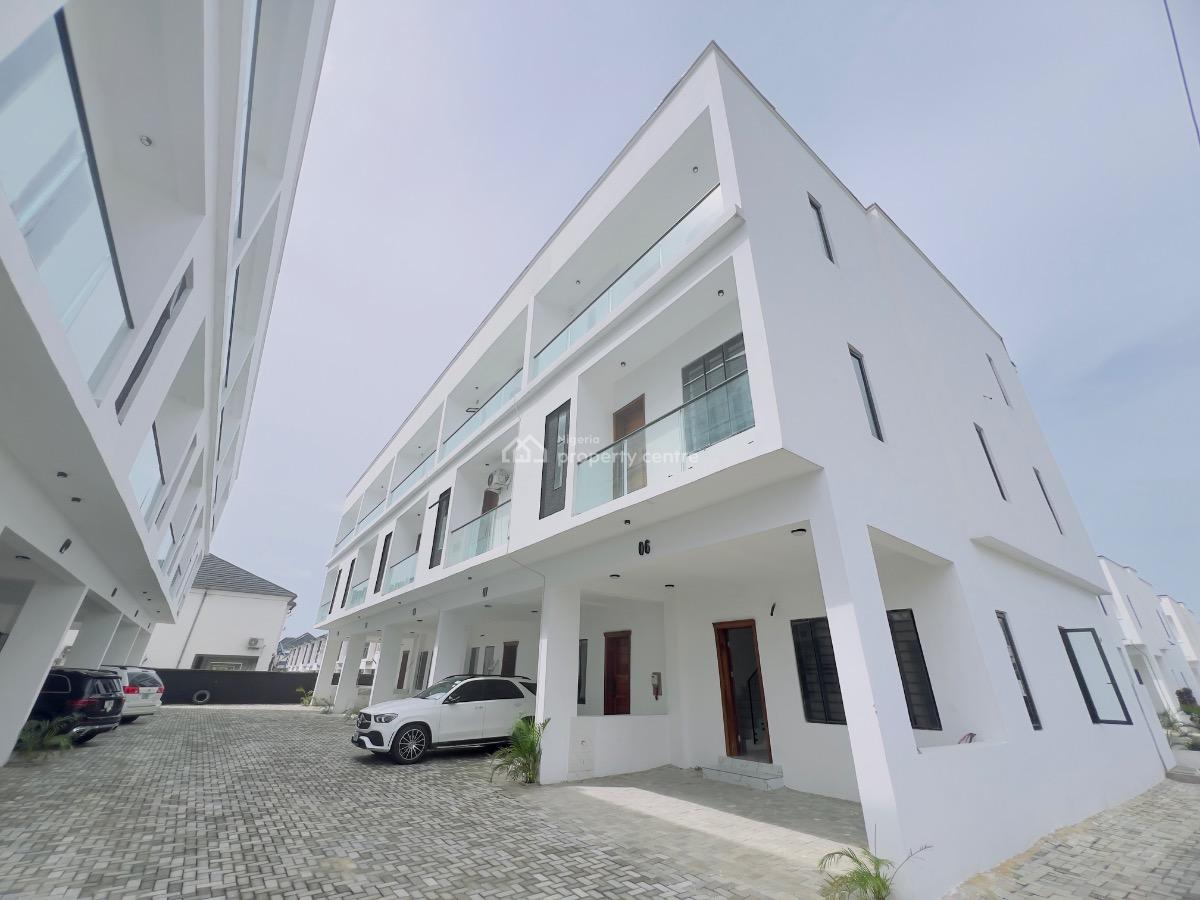 4bedroom Terrace Duplex with Bq, Orchid Road, Lekki, Lagos, Terraced Duplex for Sale