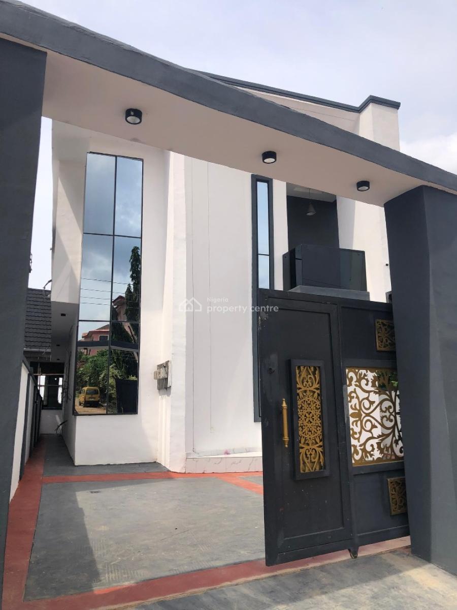 Newly Built 4 Bedroom Detached Duplex with Bq, Excellence Hotel, Dideolu Court Estate, Aguda, Acme Road, Oba Akran, Ogba, Ikeja, Lagos, Detached Duplex for Sale