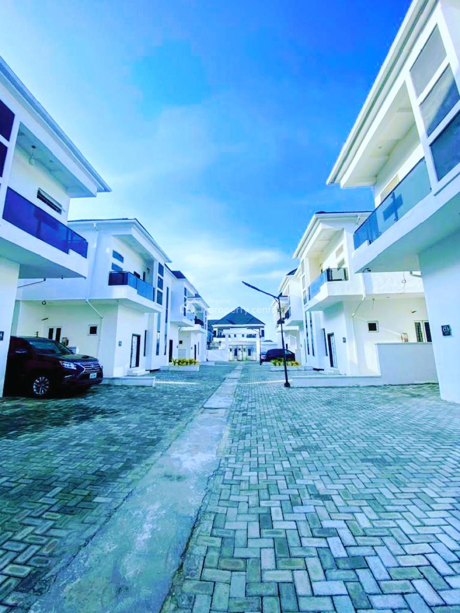 4brm Semi-detached Duplex with a Bq & Gym and Pool, Orchid Road Lekki, Lekki, Lagos, Semi-detached Duplex for Rent