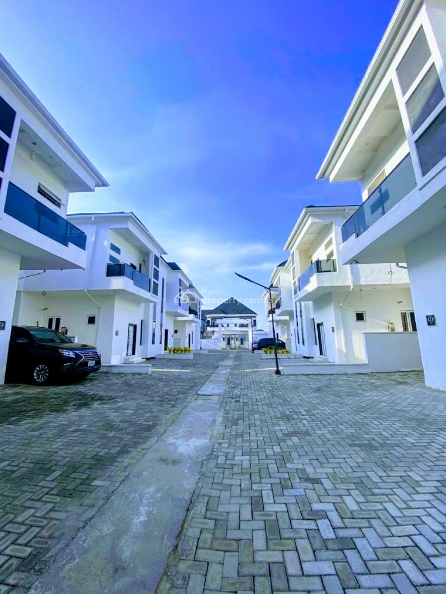 4brm Semi-detached Duplex with a Bq & Gym and Pool, Orchid Road Lekki, Lekki, Lagos, Semi-detached Duplex for Rent