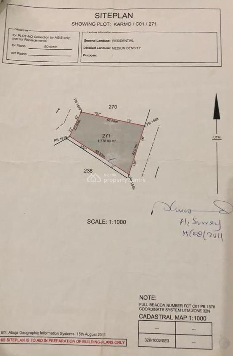 Land, Karmo, Abuja, Residential Land for Sale