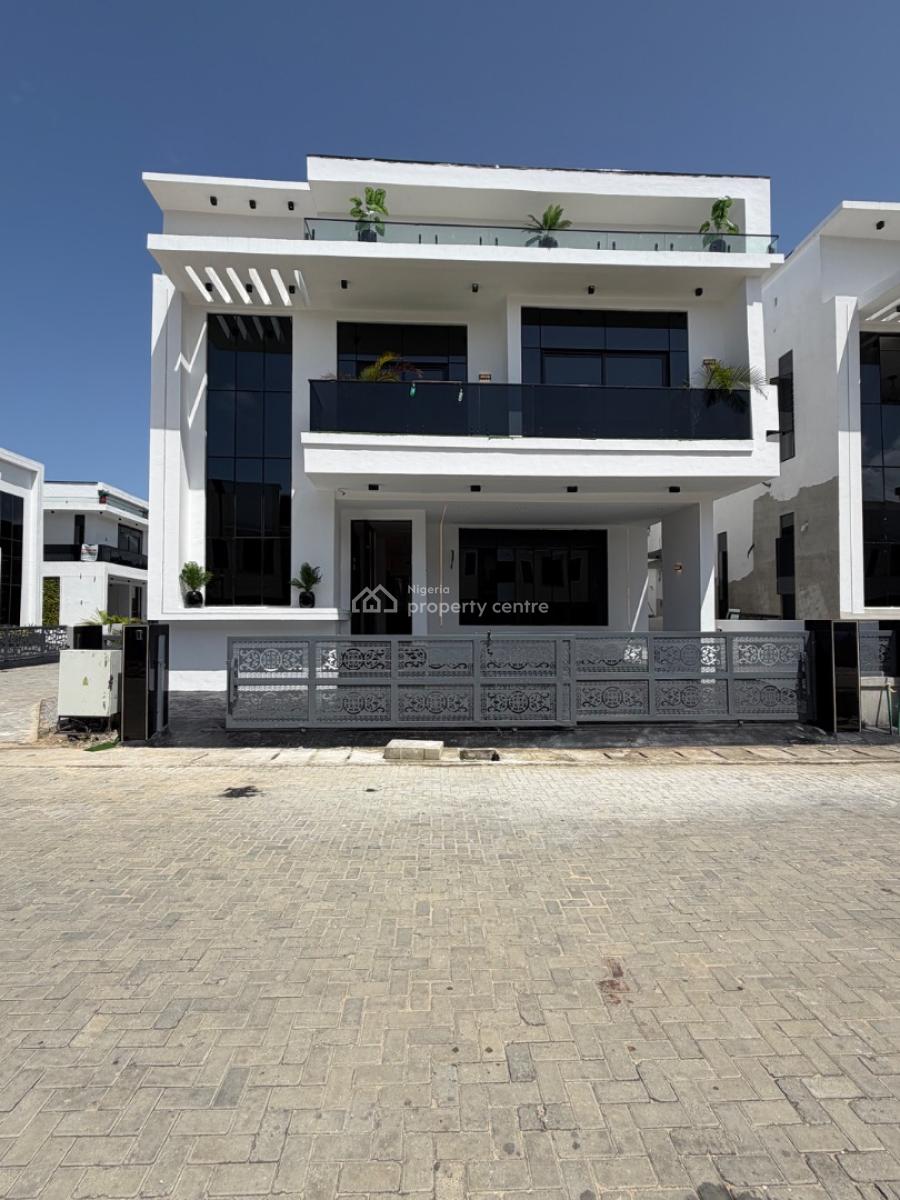 Spacious 5bedroom Fully Detached House with Pool, Chevron, Lekki, Lagos, Detached Duplex for Sale