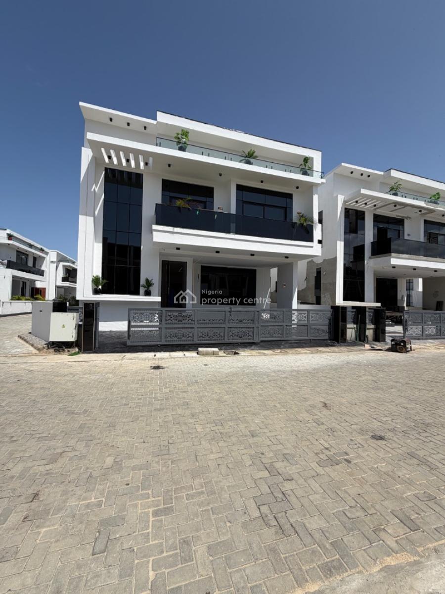Spacious 5bedroom Fully Detached House with Pool, Chevron, Lekki, Lagos, Detached Duplex for Sale
