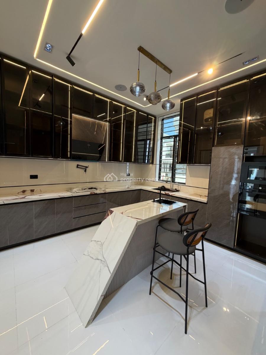 Spacious 5bedroom Fully Detached House with Pool, Chevron, Lekki, Lagos, Detached Duplex for Sale