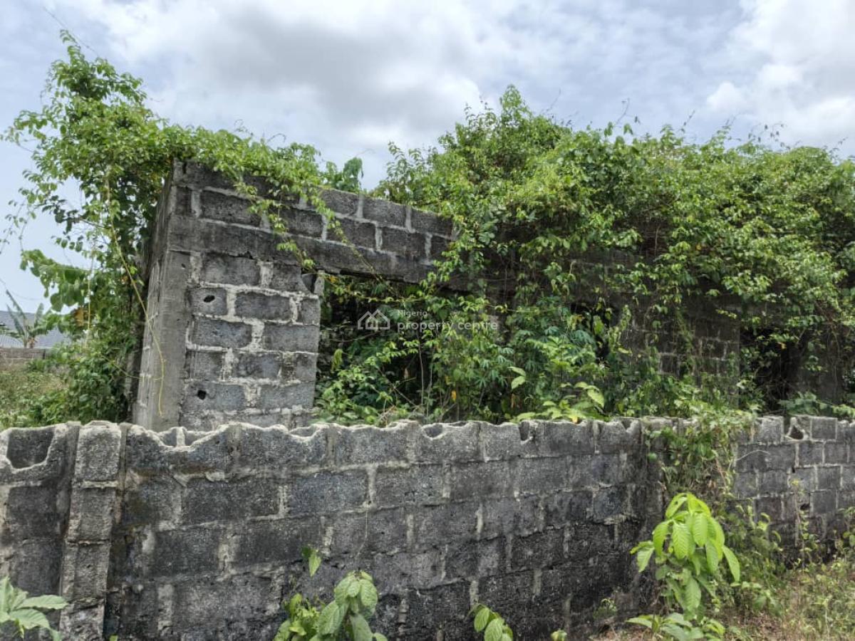Carcass Two Units of 2 Bedroom Flats on Two Plots, Short Drive From Opic Estate, Edu Gas Line, Agbara, Agbara-igbesa, Lagos, Block of Flats for Sale