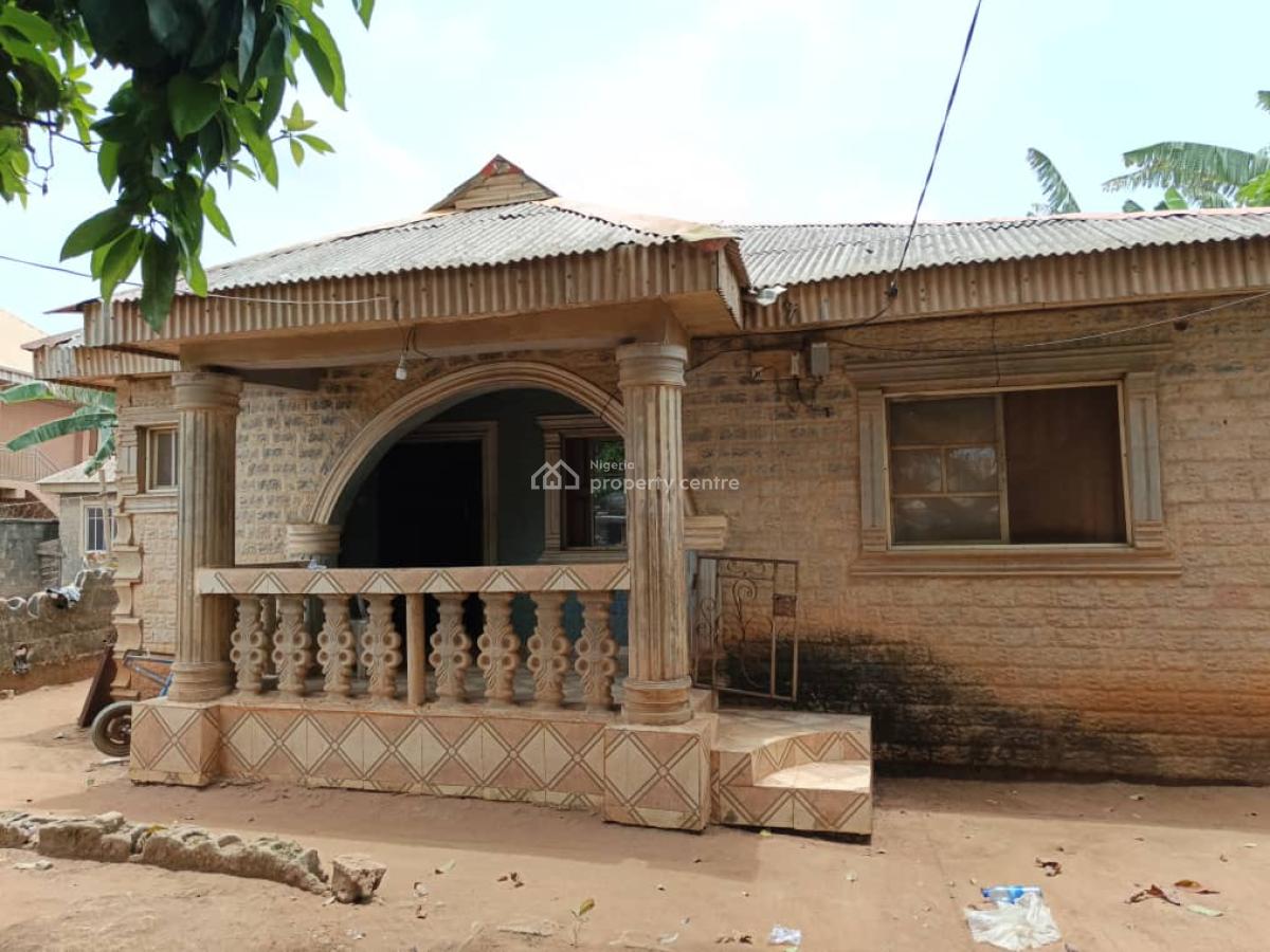 2 Bedroom Bungalow on More Than Half Plot, Short Drive From Opic Estate, Edu Gas Line, Agbara, Agbara-igbesa, Lagos, Detached Bungalow for Sale