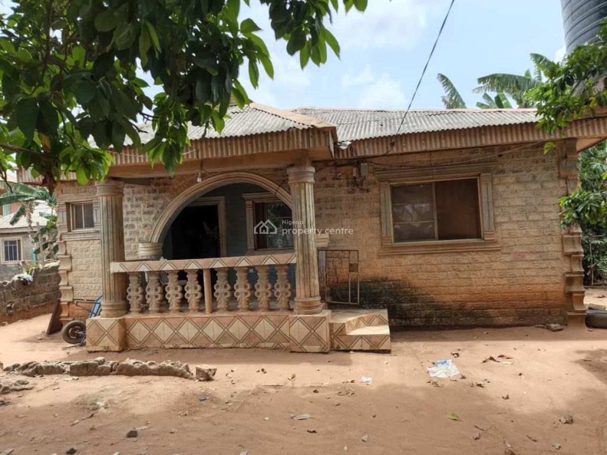 2 Bedroom Bungalow on More Than Half Plot, Short Drive From Opic Estate, Edu Gas Line, Agbara, Agbara-igbesa, Lagos, Detached Bungalow for Sale