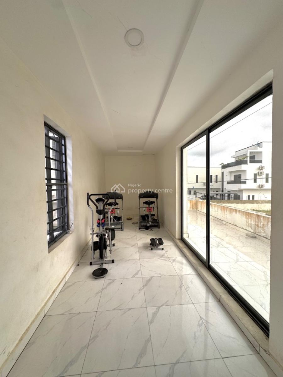 Well Built 4bedroom Semi Detached Duplex with a Pool, Gym and Bq, Vgc, Lekki, Lagos, Semi-detached Duplex for Sale