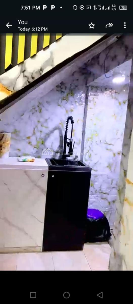 Partially Furnished Mini Flat at Sango Tedo { Video}, Ogidan, Sangotedo, Ajah, Lagos, Mini Flat (room and Parlour) for Rent