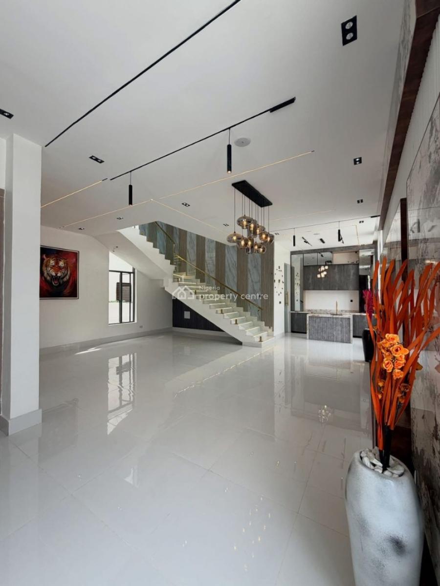 Exquisite 5 Bedroom Fully Detached Duplex, Chevron Toll Gate, Lekki, Lagos, Detached Duplex for Sale