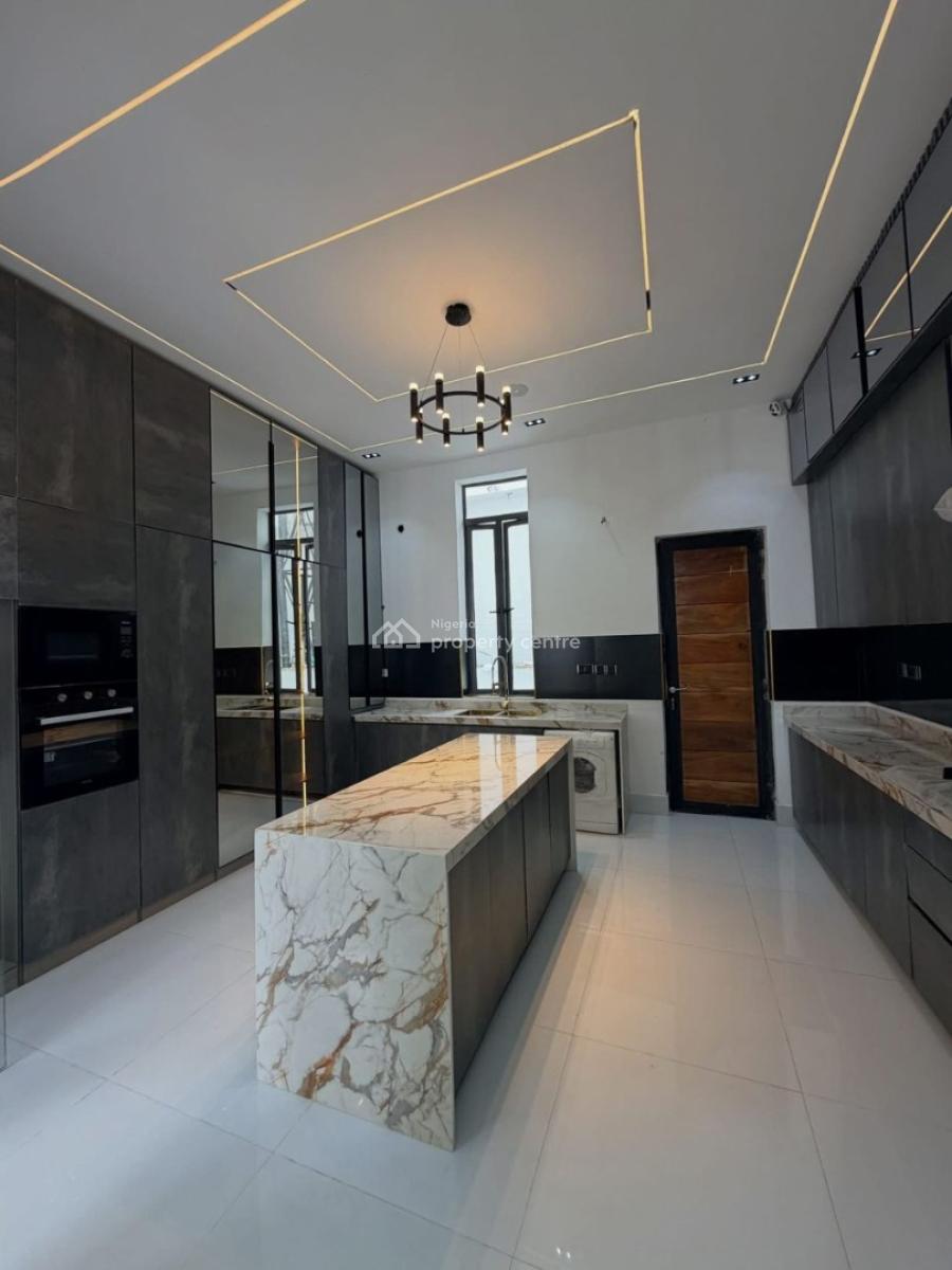 Exquisite 5 Bedroom Fully Detached Duplex, Chevron Toll Gate, Lekki, Lagos, Detached Duplex for Sale