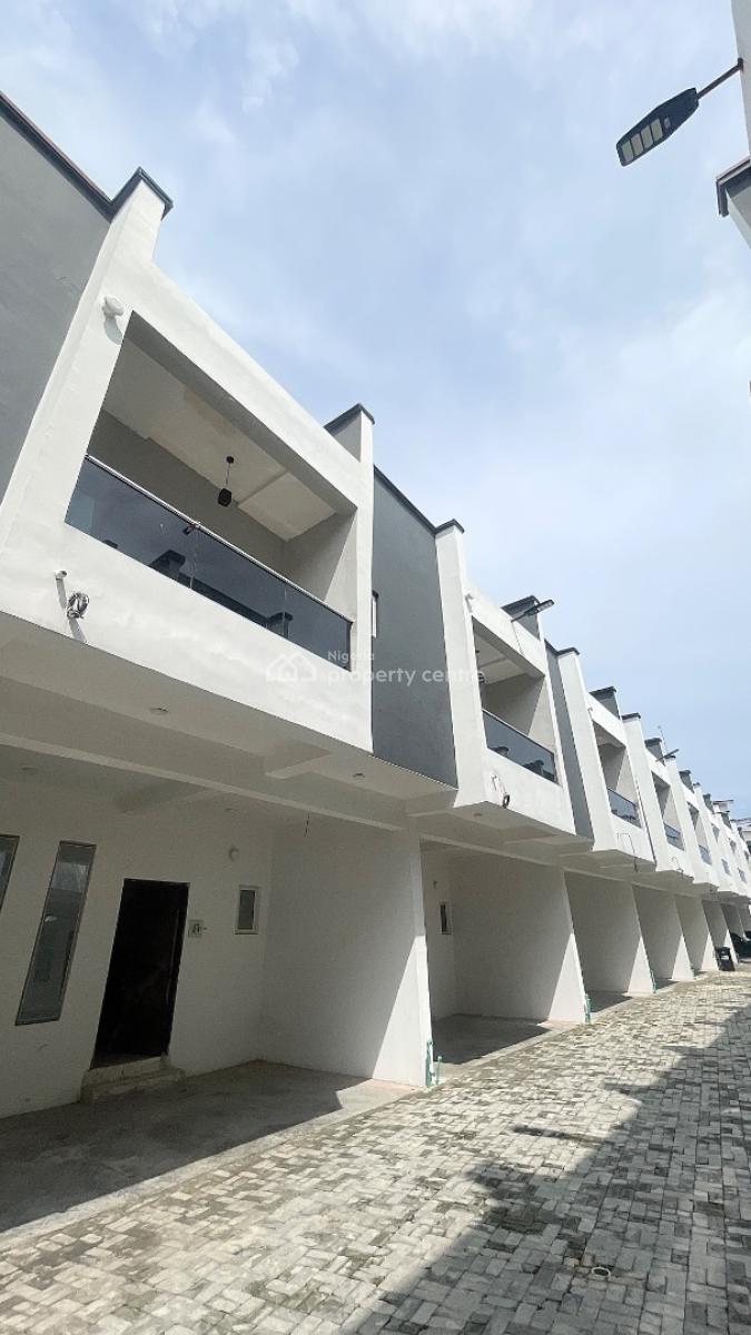 Modern Styled  4 Bedroom Terrace, Secured Estate in, Ikota, Lekki, Lagos, Terraced Duplex for Sale