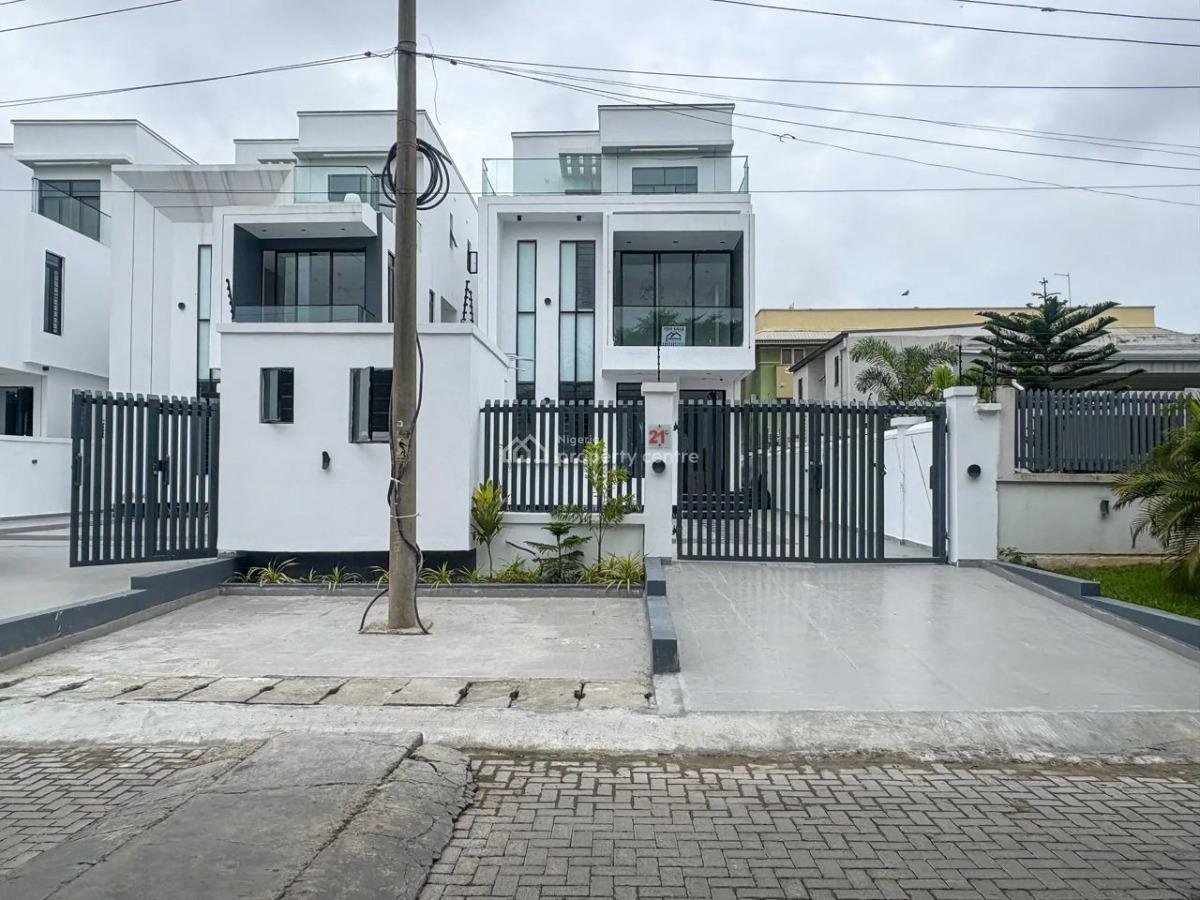Bedroom Fully Detached Duplex with Bq, Swimming Pool, Cinema,gym, Lekki Phase 1, Lekki Phase 1, Lekki, Lagos, Detached Duplex for Sale