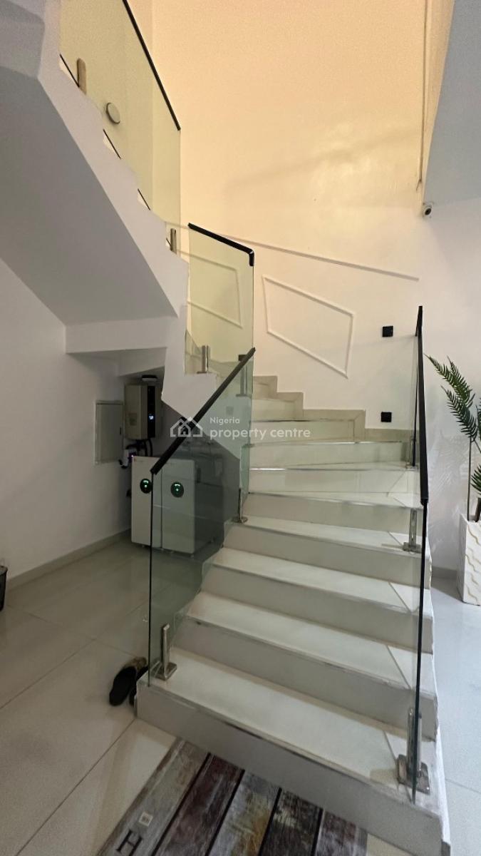 Luxury 4 Bedroom Semi-detached Duplex + Bq & Inverter, Chevron, Lekki, Lagos, Semi-detached Duplex for Sale