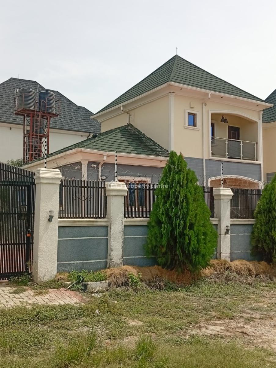 3 Bedroom Fully Detached Penthouse Duplex with a Bq in an Estate, Leisure Court Estate, Lugbe District, Abuja, Detached Duplex for Rent