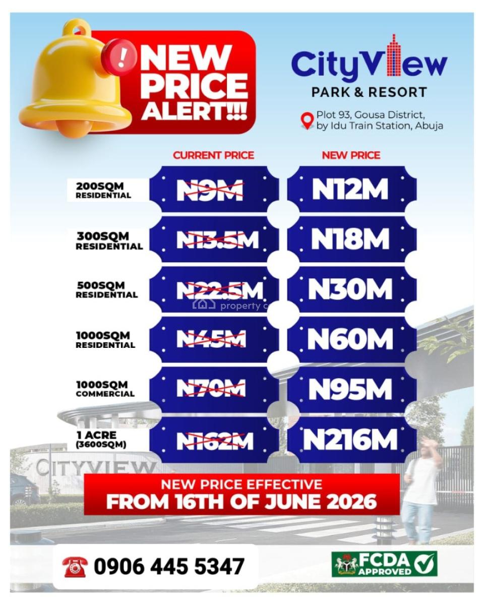 C of O Plots of Land in Gousa District, Abuja, Gousa District, Lugbe District, Abuja, Residential Land for Sale