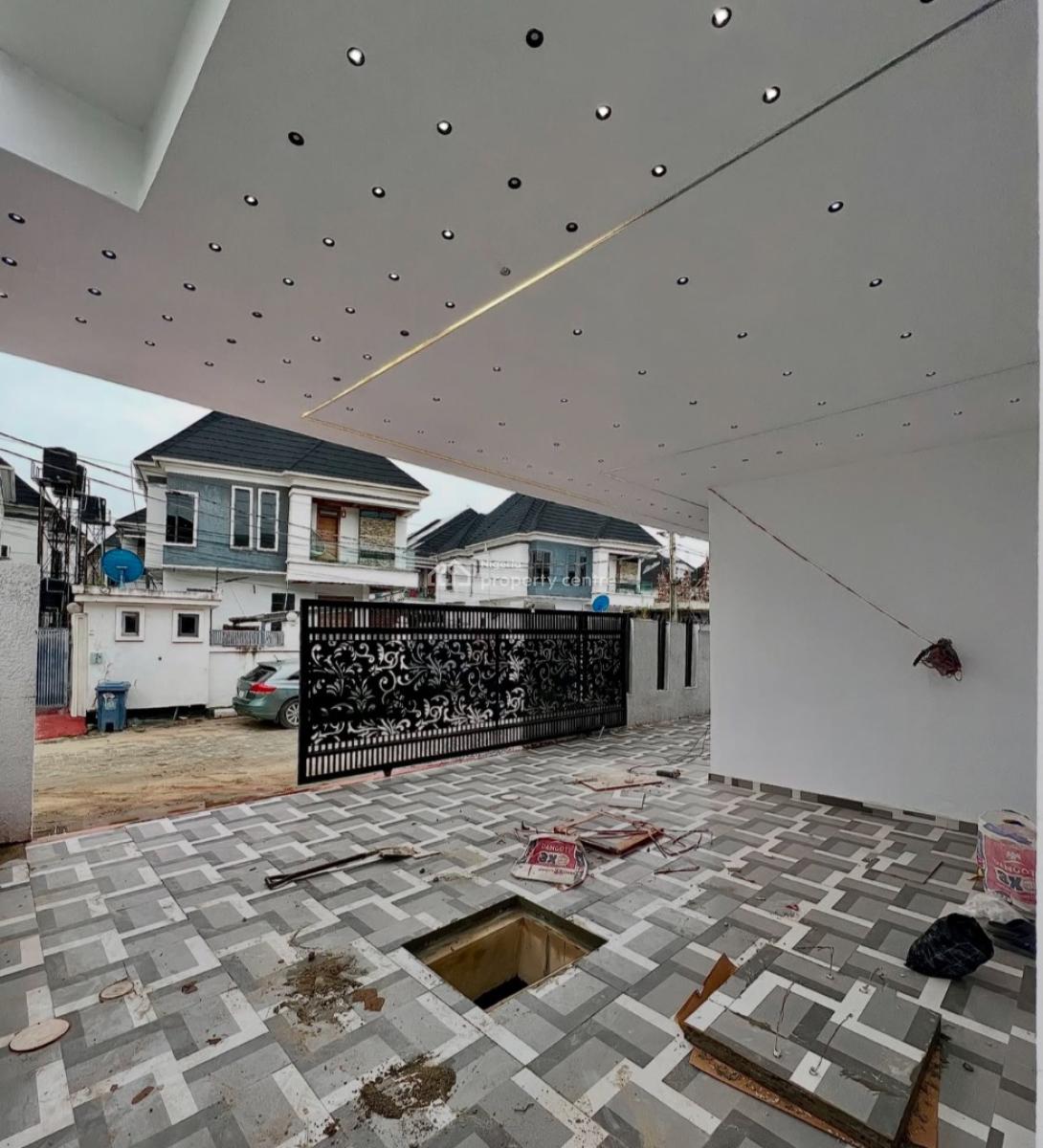 Luxurious 4 Bedroom Fully Detached Duplex with Bq, Secure Estate at Ikota, Ikota, Lekki, Lagos, Detached Duplex for Sale