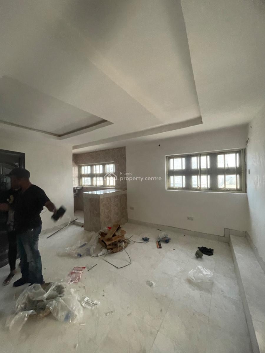 Newly Built Mini Flat Upstairs Pop, Badore, Ajah, Lagos, Mini Flat (room and Parlour) for Rent